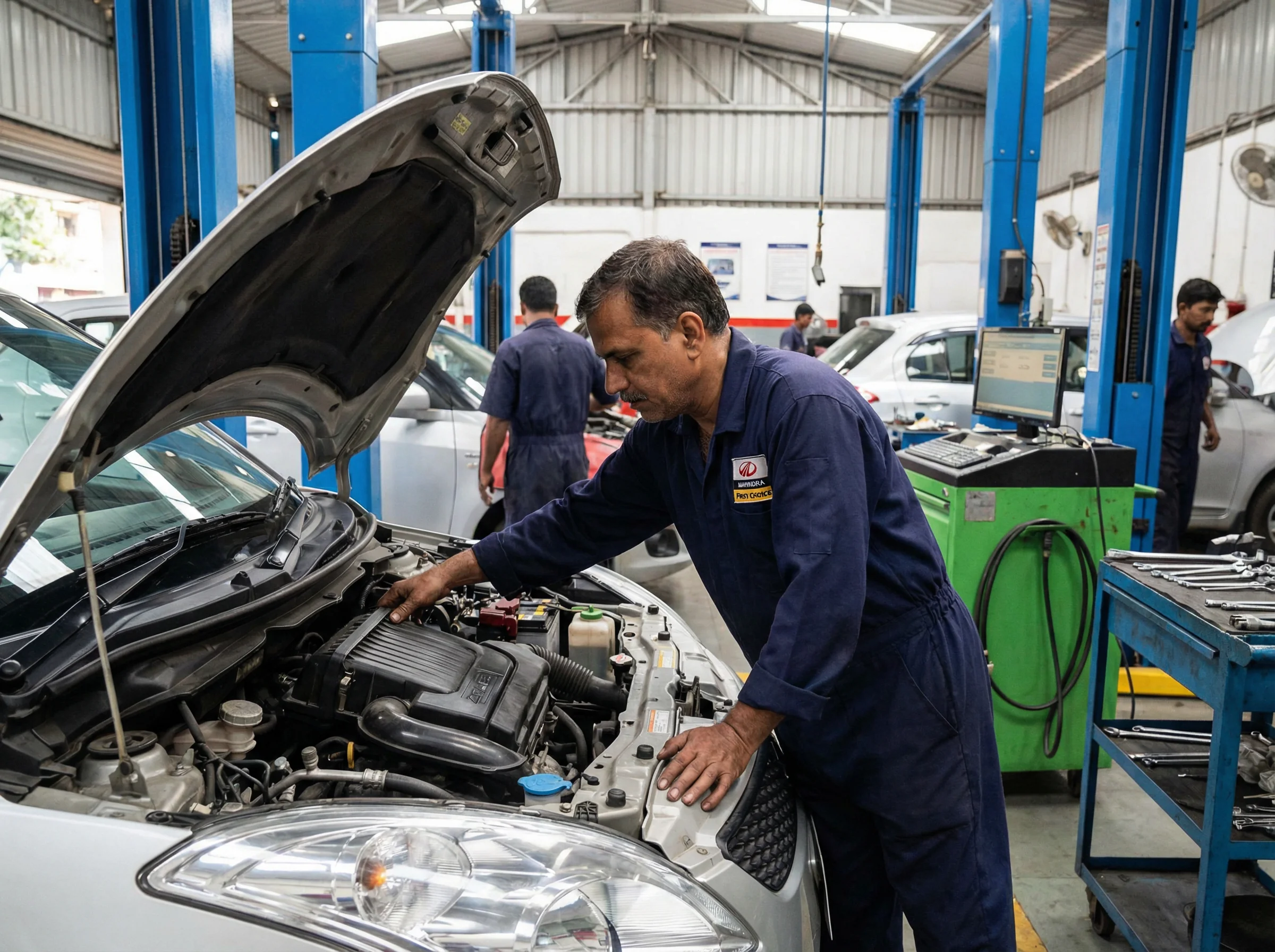 Find car repair providers in Mumbai via ServeLink