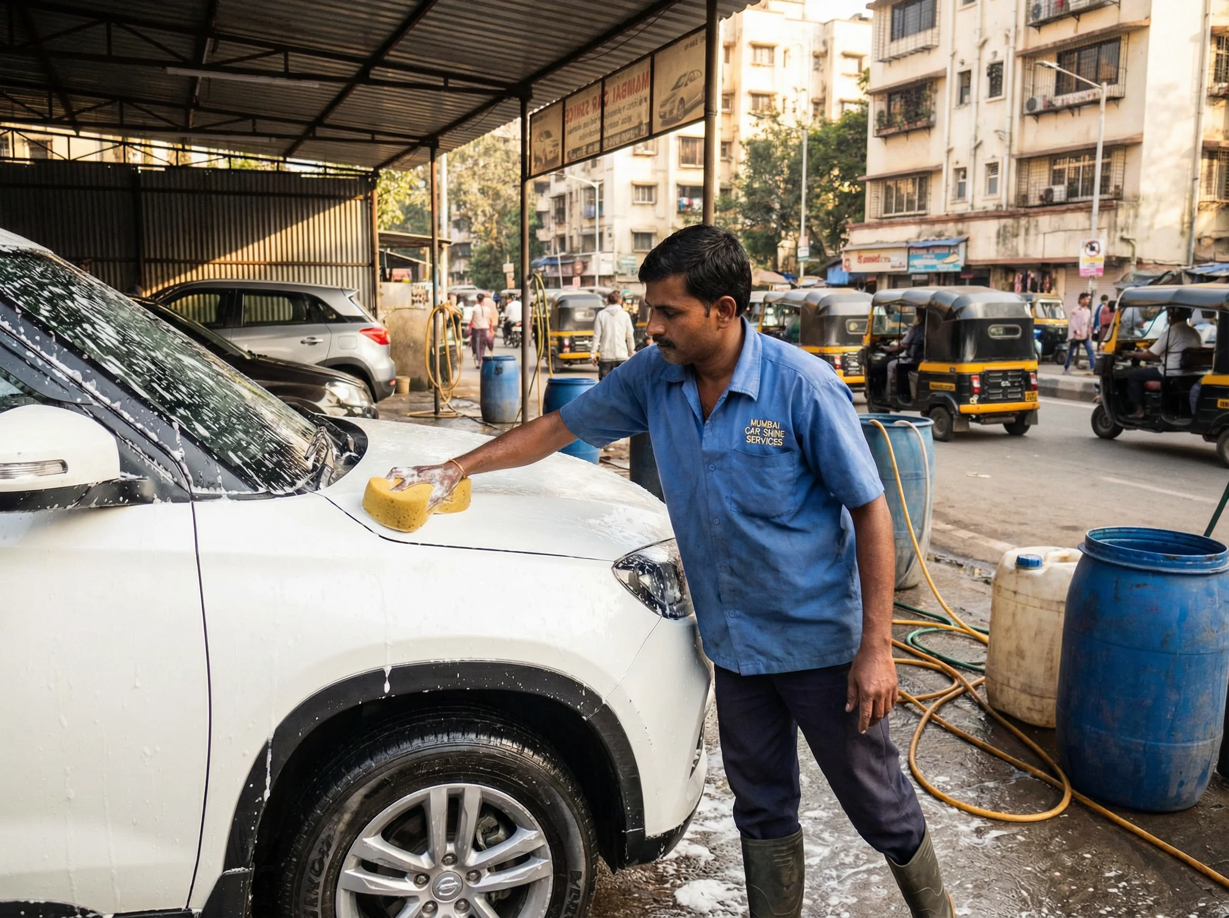 Find car wash providers in Mumbai via ServeLink